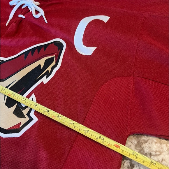L Original Shane Doan KOHO Jersey VTG Fight strap Arizona Coyotes Phoenix NHL - Picture 3 of 14